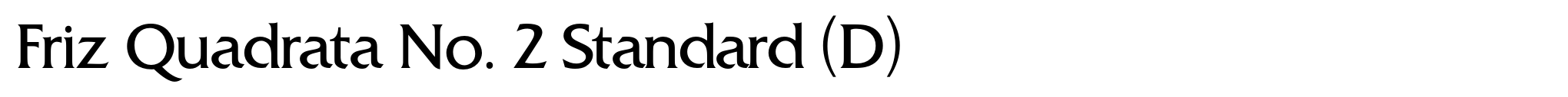 Friz Quadrata No. 2 Standard (D) image